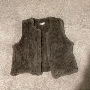 Genuine Rabbit Fur Vest